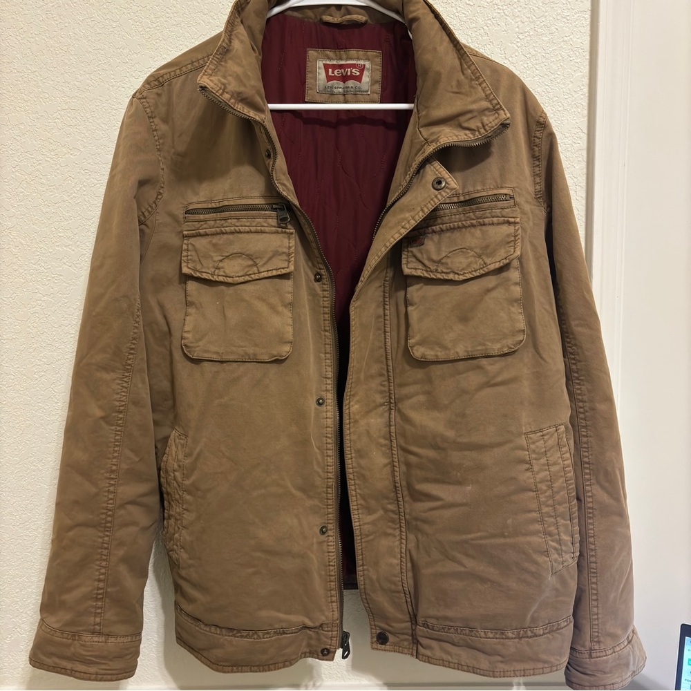 Levi's Men's Brown Bomber Jacket